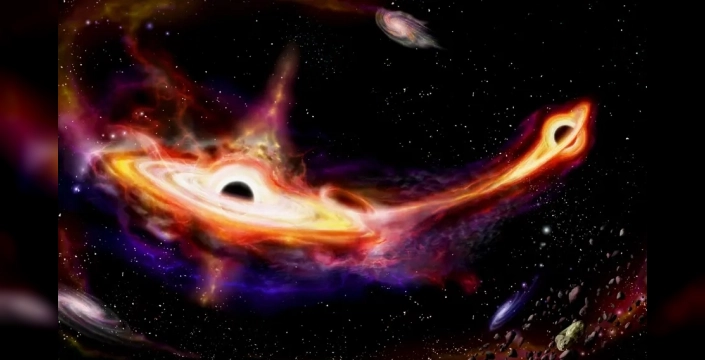 Dev kara delikler çarpışmaya hazırlanıyor: Tarihi an gerçek zamanlı izlenecek
