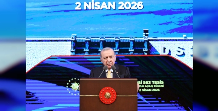 Erdoğan'dan su kaynakları uyarısı: Türkiye su stresi çeken ülkeler arasında!