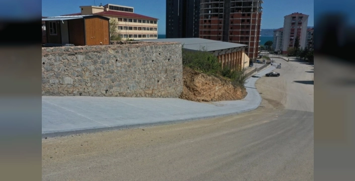 Fatsa Dolunay'a modern dokunuş: Kaldırımlar yenilendi