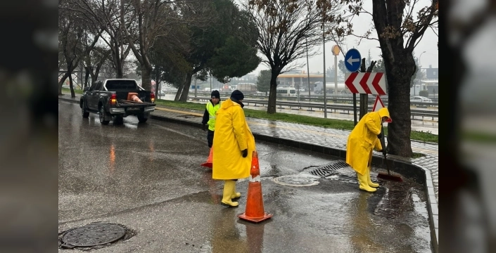 Gaziantep'te yağmur hazırlığı: Ekipler tam kadro sahada!
