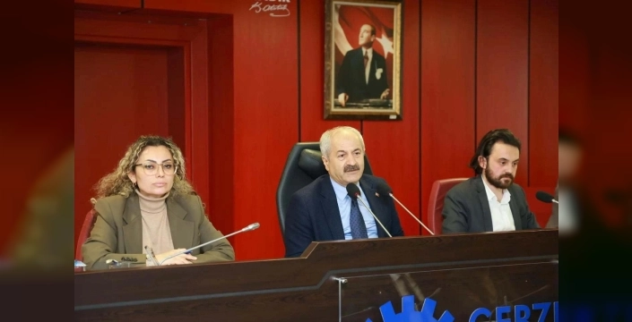 Gebze Belediyesi Nisan Meclisi Toplandı: Yeni Başkan Vekilleri ve Encümen Üyeleri Belirlendi