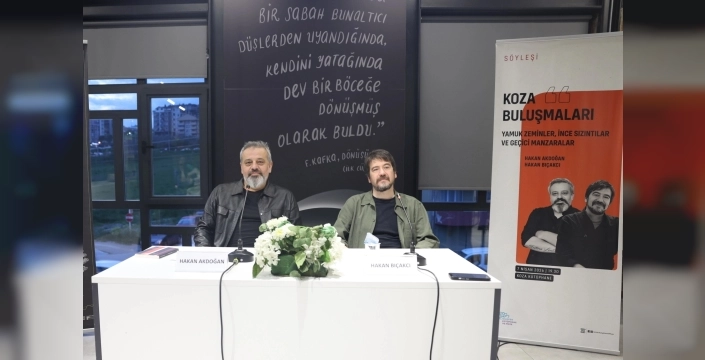 Hakan Bıçakçı, Koza Buluşmaları'nda edebiyatın derinliklerini paylaştı