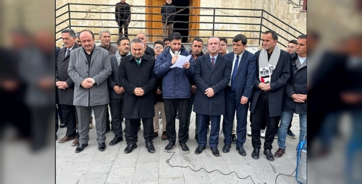 Hakkari'de İsrail'in idam yasasına büyük tepki