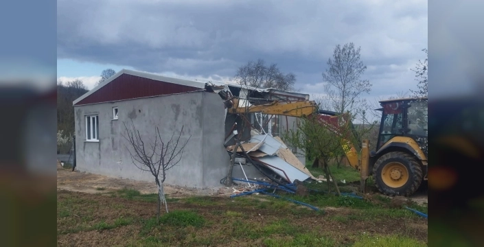 İnegöl Belediyesi'nden kaçak yapıya karşı kararlı mücadele