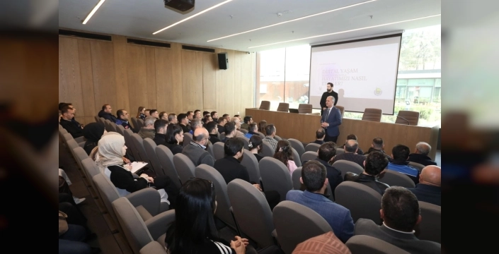 İnegöl Belediyesi'nden personele dijital bağımlılık uyarısı