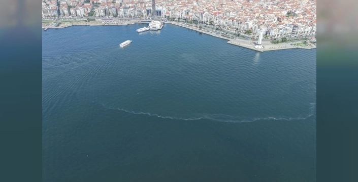 İzmir Körfezi'nde dokuzuncu kez dış kaynaklı kirlilik tespit edildi