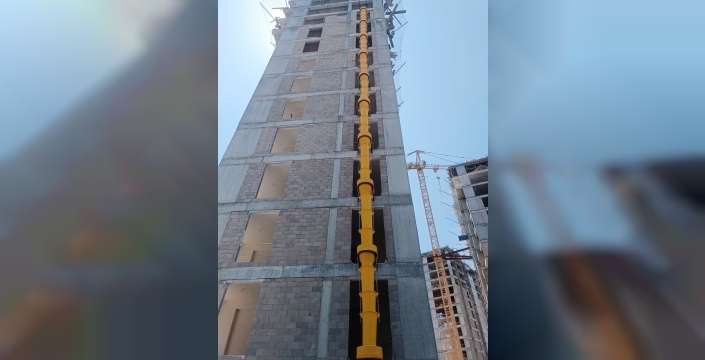 Karmod moloz kuleleri iş kazalarını azaltma yolunda önemli bir adım