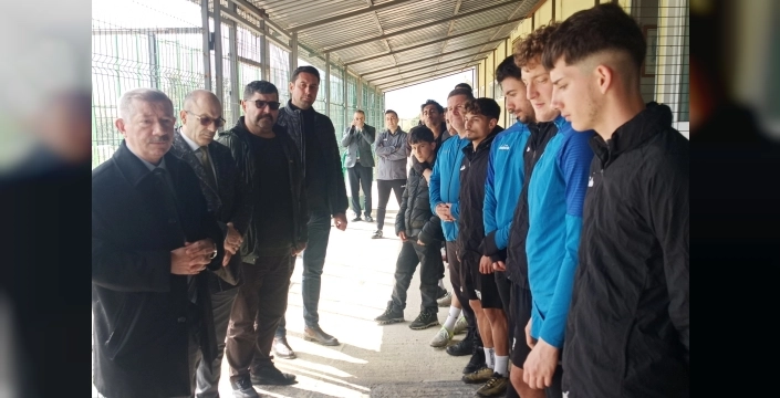 Kaymakam Mercan, Keşanspor'a moral ziyareti gerçekleştirdi