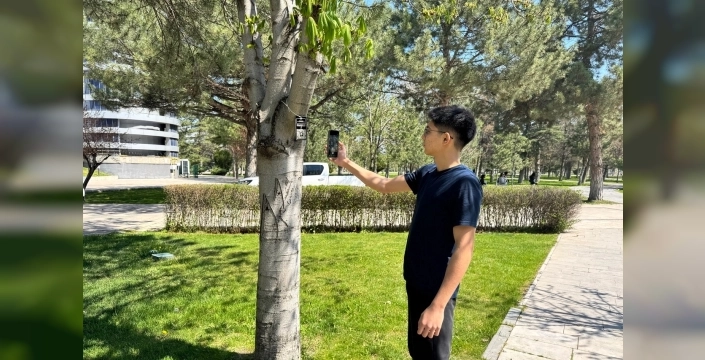 Kayseri'de doğaya dijital dokunuş: Karekod uygulaması başladı