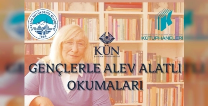 Kayseri'de gençler için Alev Alatlı okumaları başlıyor