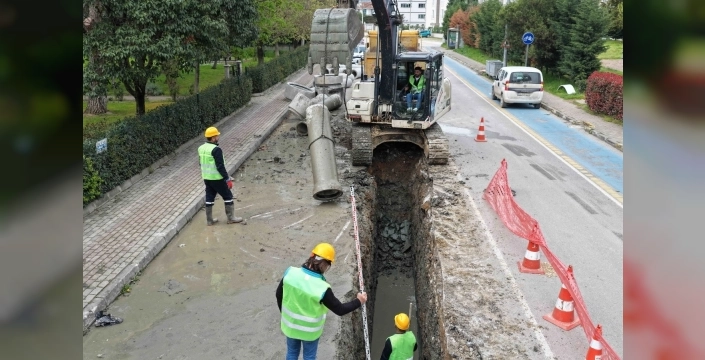 Kocaeli'de altyapı çalışmaları hız kazanıyor