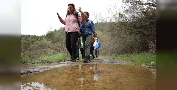 Kocaeli'de doğa yürüyüşü: Akpınar'da unutulmaz anlar