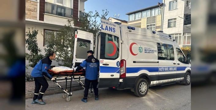 Kocaeli'de hasta nakil ambulansları 3 ayda 13 binden fazla kişiye ulaşarak hayat kurtardı