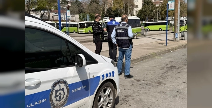 Kocaeli'de toplu taşıma mercek altında: Binlerce denetim, yüzlerce ihlal!