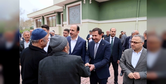 Konya'da başkanlar, vatandaşlarla buluşarak sorunları dinledi