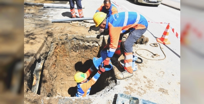 Konya'da su kayıplarını önlemek için vana yenileme çalışmaları başladı