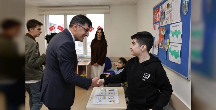 Kütahya'da özel eğitim öğrencileriyle farkındalık buluşması