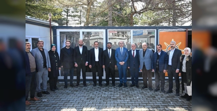 Malatya Büyükşehir Belediye Başkanı Sami Er'den Doğanşehir'e ziyaret