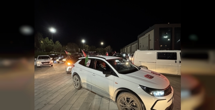 Malatya'da İsrail'in idam yasası protesto edildi