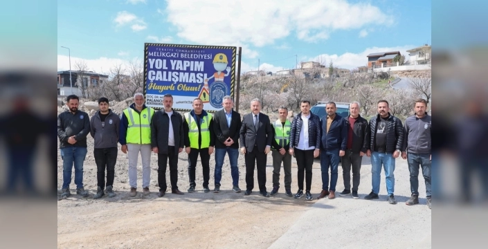 Melikgazi'de yeni yol projesiyle ulaşım ağı genişliyor