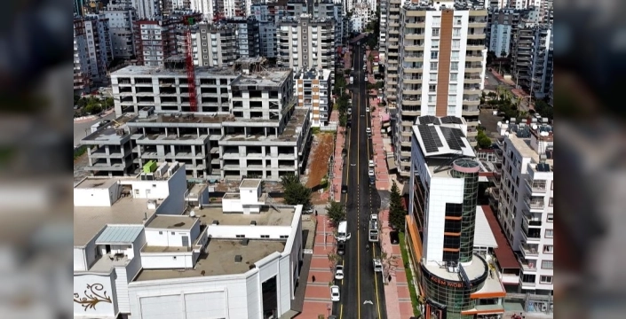 Mezitli'de 600 metrelik yol yenilendi: Ulaşım daha konforlu hale geldi