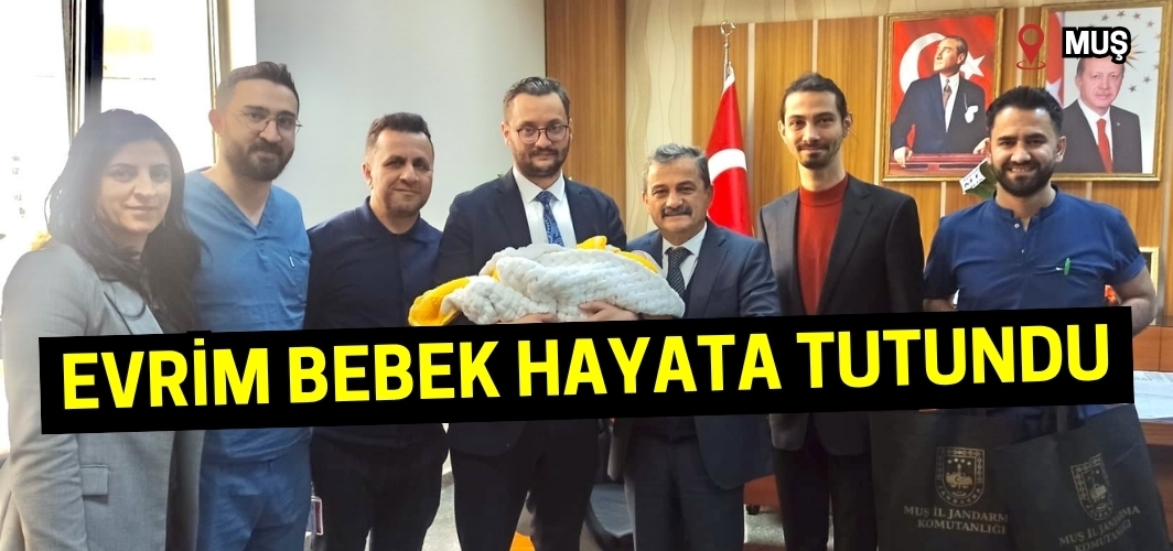 Minik Bir Kalp, Kocaman Bir Mücadele: Evrim Bebek Hayata Tutundu