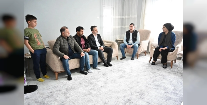 Mudanya'da acı kayba taziye ziyareti