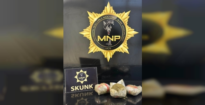 Muş'ta uyuşturucu operasyonunda bir kişi tutuklandı