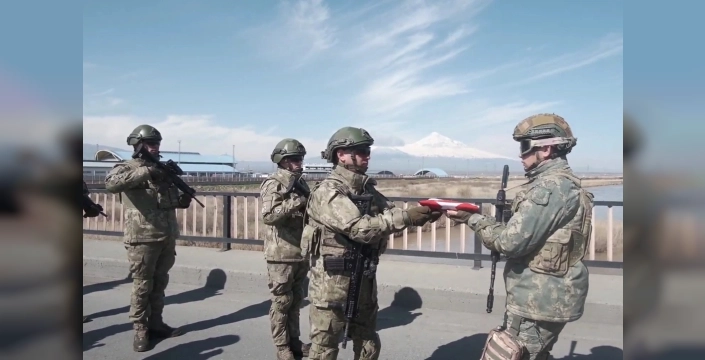 Nahçıvan askerleri, 'Haydar Aliyev-2026' tatbikatı için Türkiye'de!