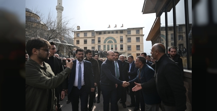 Necmeddin Bilal Erdoğan, Bitlis'te manevi ziyaretler gerçekleştirdi