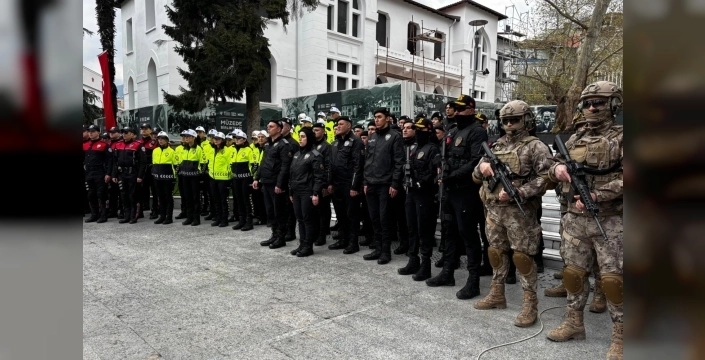 Polis teşkilatı'nın 181. yılı Bursa'da coşkuyla kutlandı