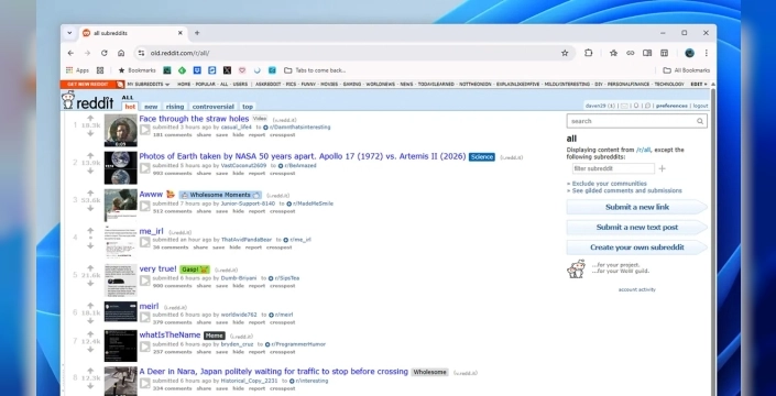 Reddit'ten kullanıcılarına büyük değişiklik: r/all sayfası kapatılıyor
