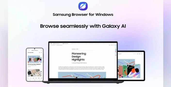 Samsung'dan bomba hamle: Tarayıcı artık Windows'ta!