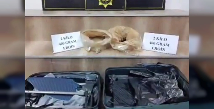 Şanlıurfa'da nefes kesen operasyon: 2.4 kilo eroin ele geçirildi, şüpheli tutuklandı