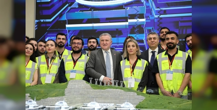 Spor Bakanı Bak, Akkuyu Nükleer Güç Santrali'ni ziyaret etti