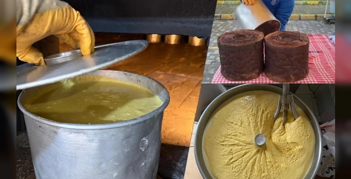 Trabzon'un tenekede mısır ekmeği, lezzetiyle dikkat çekiyor