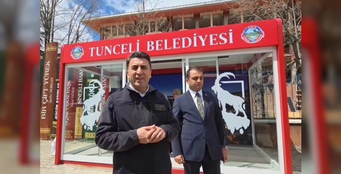 Tunceli'de ulaşım durakları modernize ediliyor