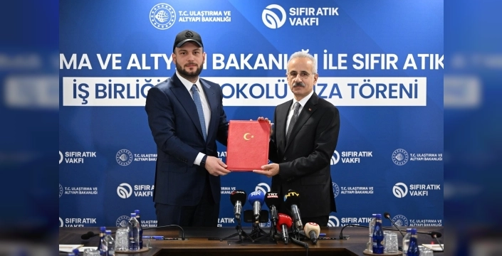 Ulaştırma ve altyapıda sıfır atık uygulamalarına geçiş başlıyor