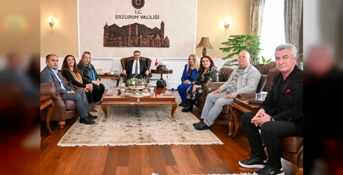 Yeni medya derneği, Vali Baruş ile buluştu: Etik haberciliğin önemi vurgulandı