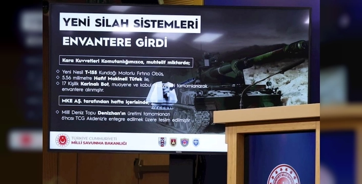 Yerli savunma sistemleri envantere katıldı, uluslararası projeler hız kazanıyor