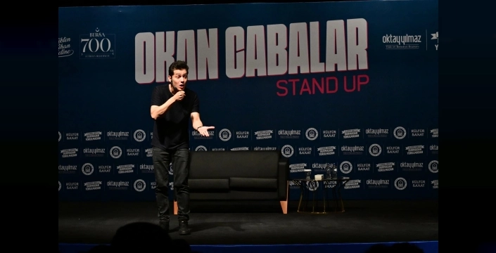 Yıldırım'da Okan Çabalar'la kahkaha dolu bir akşam