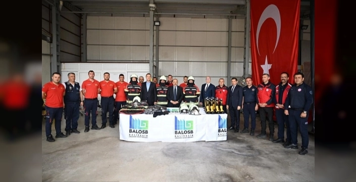11 yıl sonra Balıkesir OSB itfaiyesine büyük destek: Yangınlara karşı güçlenme zamanı!