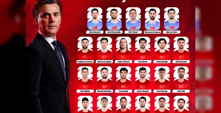 2026 FIFA Dünya Kupası'na katılacak A Millî Takım kadrosu açıklandı