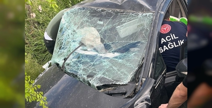 Adıyaman'da feci kaza: 2 ağır yaralı