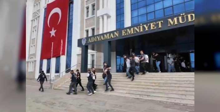 Adıyaman'da yasa dışı bahis operasyonu: 9 tutuklama