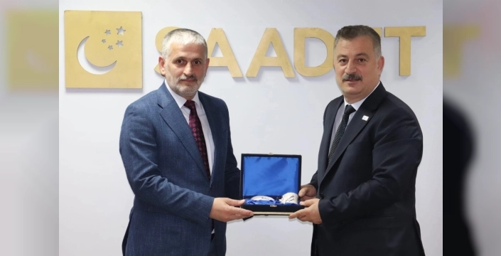 Anahtar Parti, Saadet Partisi'ni ziyaret etti