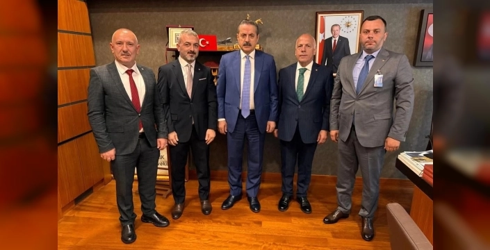 Artvin Ticaret Borsası, Milletvekili Çelik'i ziyaret etti