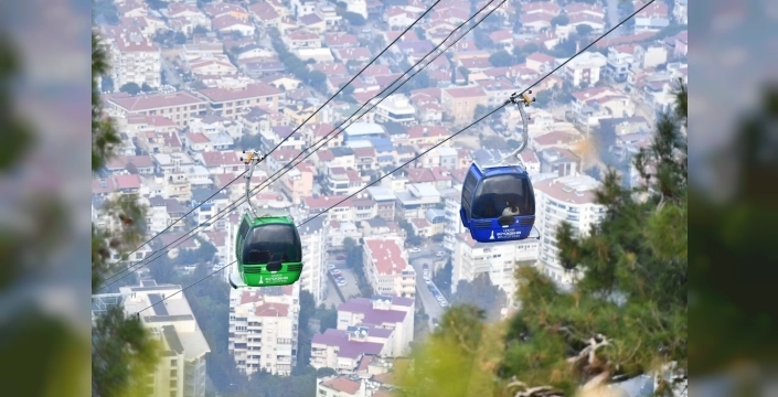 Balçova Teleferik’te yaz tarifesi başladı, manzara keyfi uzadı