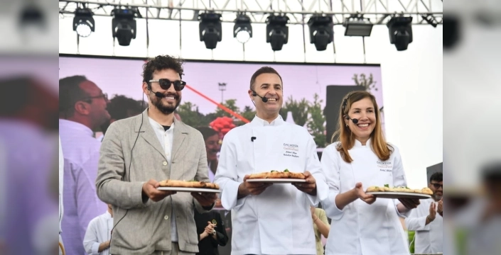 Balıkesir GastroFest’te Ahmet Akın ve Danilo Zanna'nın özel pizza tarifi