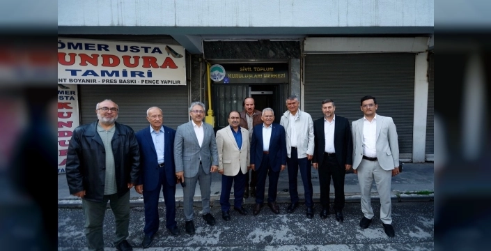 Bayramda birlik ve beraberlik mesajı: Büyükkılıç, STK'larla bir araya geldi